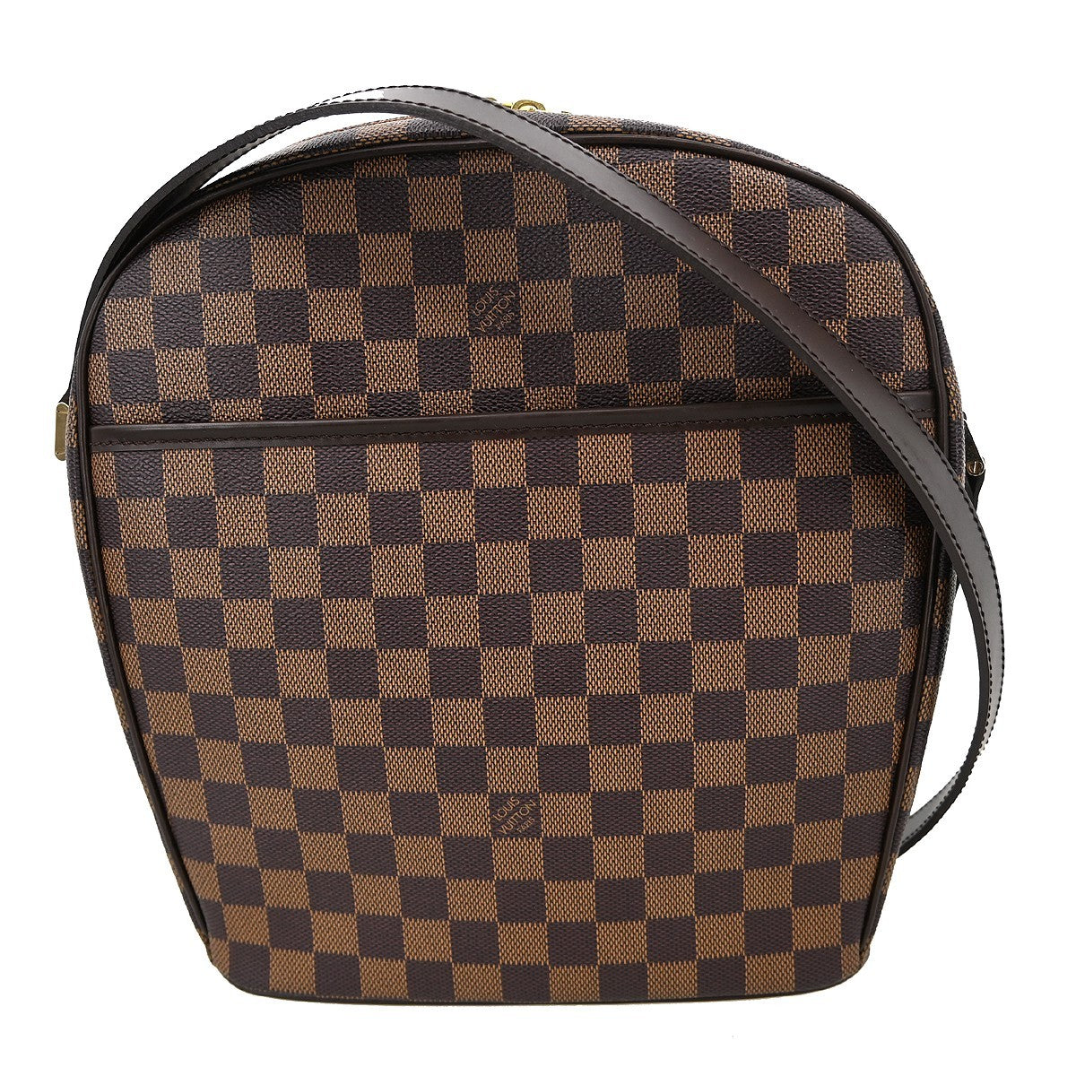 Louis Vuitton Ipanema Handbag Damier Brown Canvas Shoulder Bag Bag (Pre-Owned)