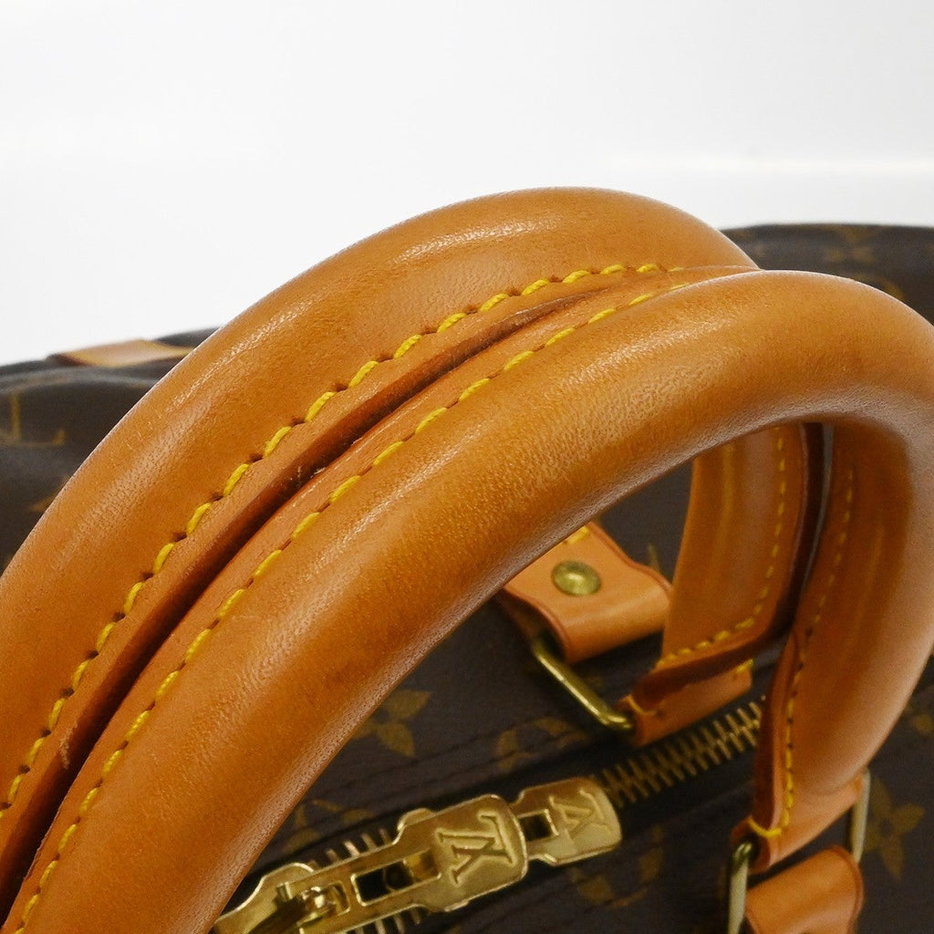 Louis Vuitton Keepall Bag Monogram Canvas Brown Canvas Travel Bag Bag (Pre-Owned)