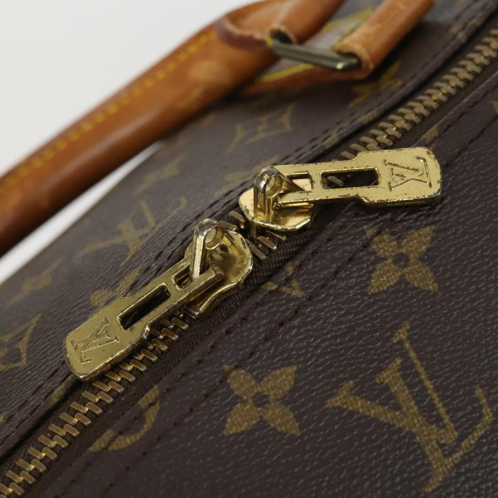 Louis Vuitton Keepall Bag Monogram Canvas Brown Canvas Travel Bag Bag (Pre-Owned)