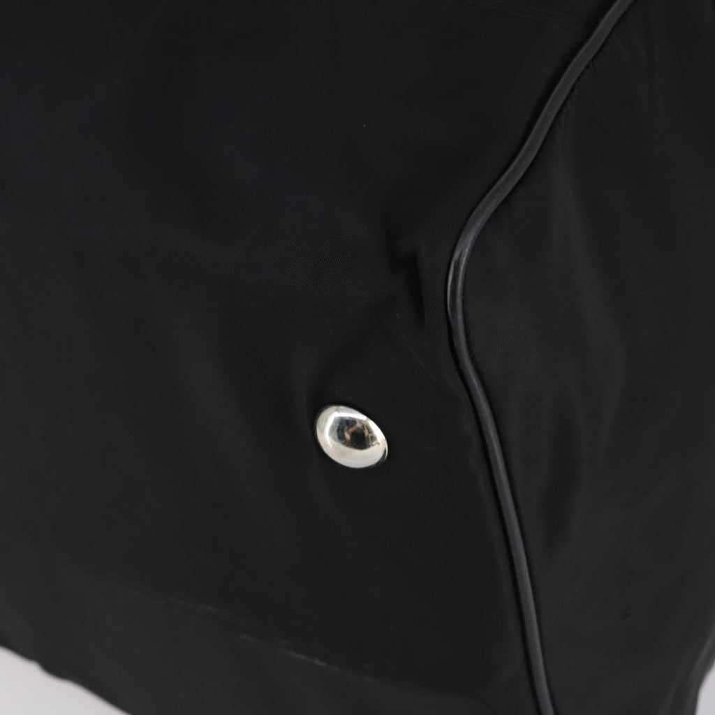 Prada Boston Bag Tessuto Black Nylon Bag (Pre-Owned)