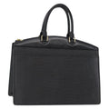 Louis Vuitton Riviera Handbag Epi Leather Black Leather Handbag (Pre-Owned)