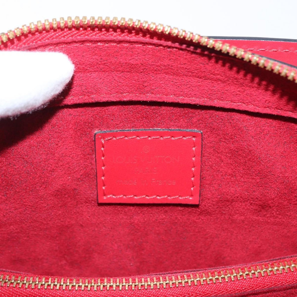 Louis Vuitton Pont Neuf Handbag Epi Leather Red Leather Handbag (Pre-Owned)