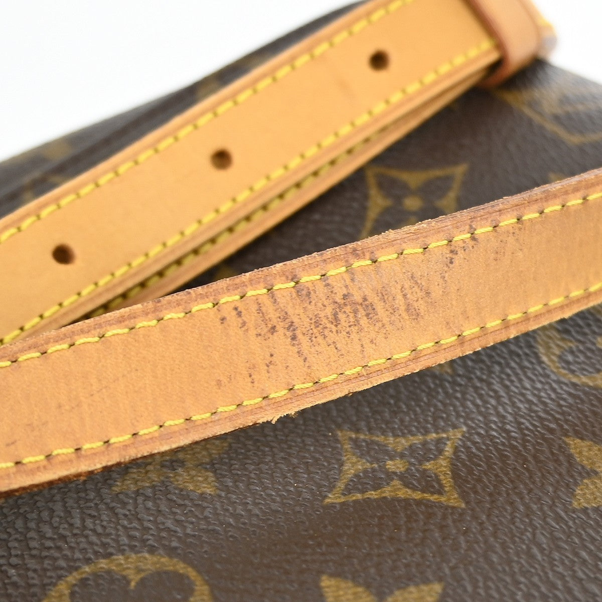 Louis Vuitton Musette Salsa Handbag Monogram Canvas Brown Canvas Shoulder Bag Bag (Pre-Owned)