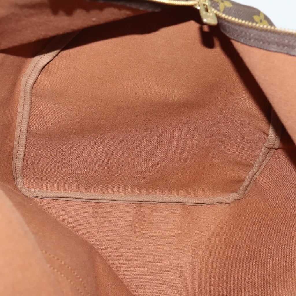 Louis Vuitton Keepall Bag Monogram Canvas Brown Canvas Travel Bag Bag (Pre-Owned)