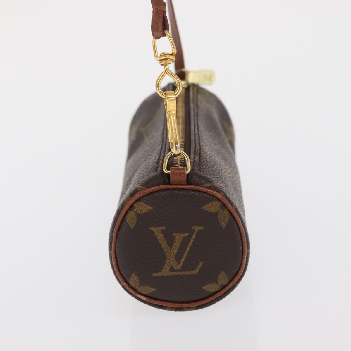 Louis Vuitton Papillon Pochette Monogram Canvas Brown Canvas Clutche & Pouche Bag (Pre-Owned)