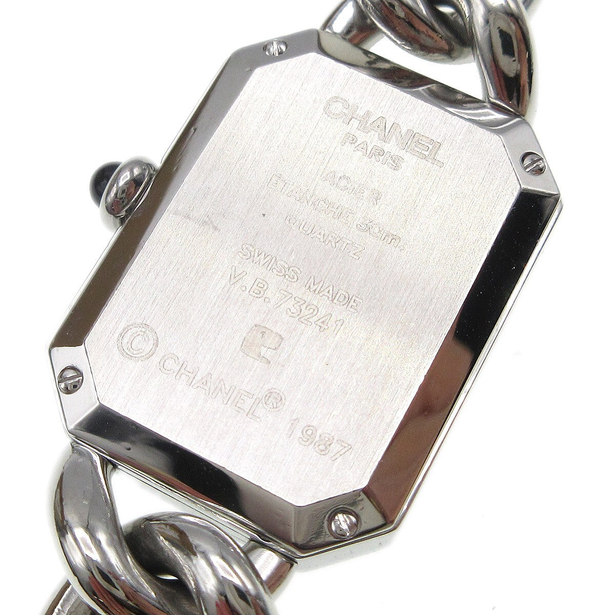 Chanel Premiere Chain Quartz Watch Stainless Steel Watch (Pre-Owned)