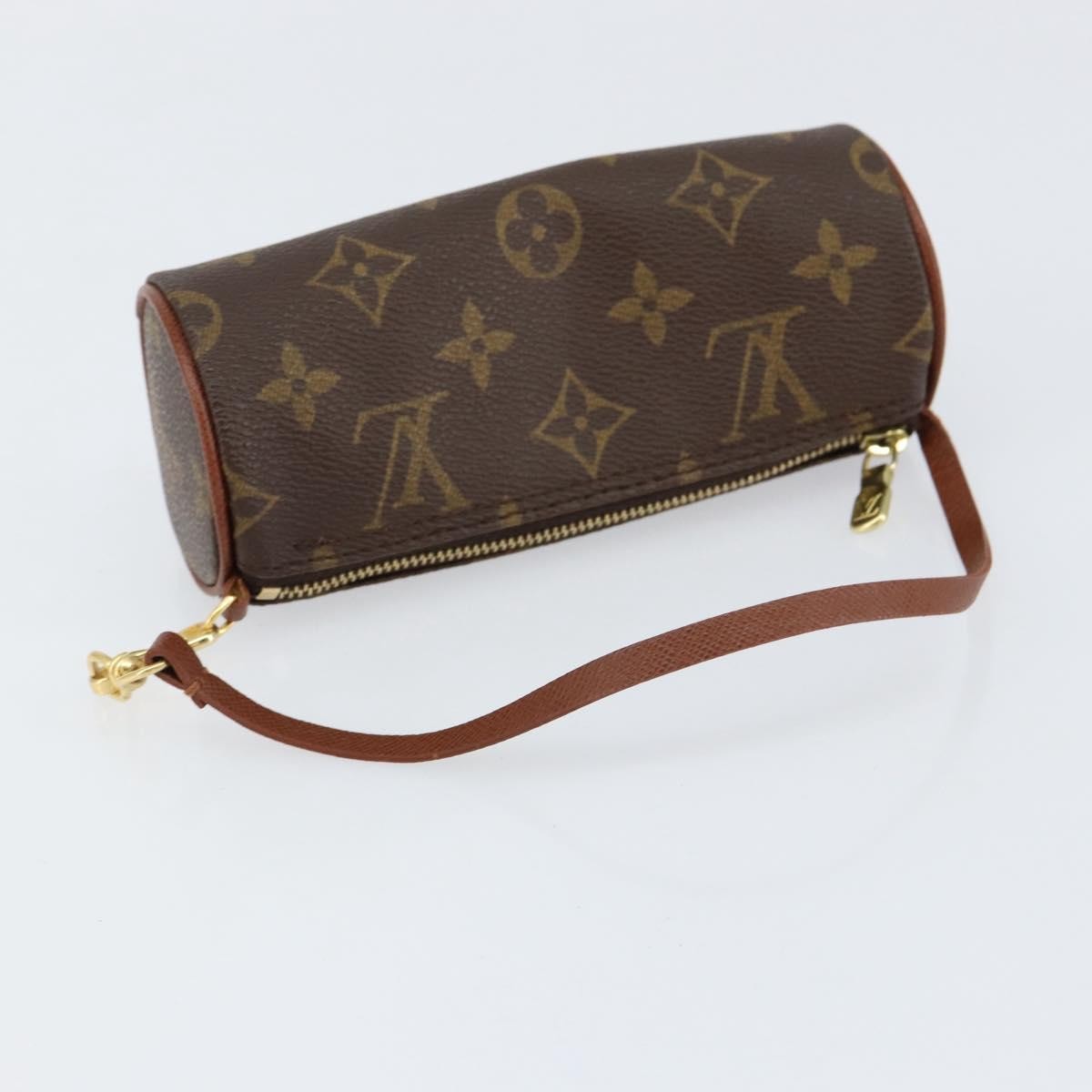 Louis Vuitton Papillon Pochette Monogram Canvas Brown Canvas Clutche & Pouche Bag (Pre-Owned)