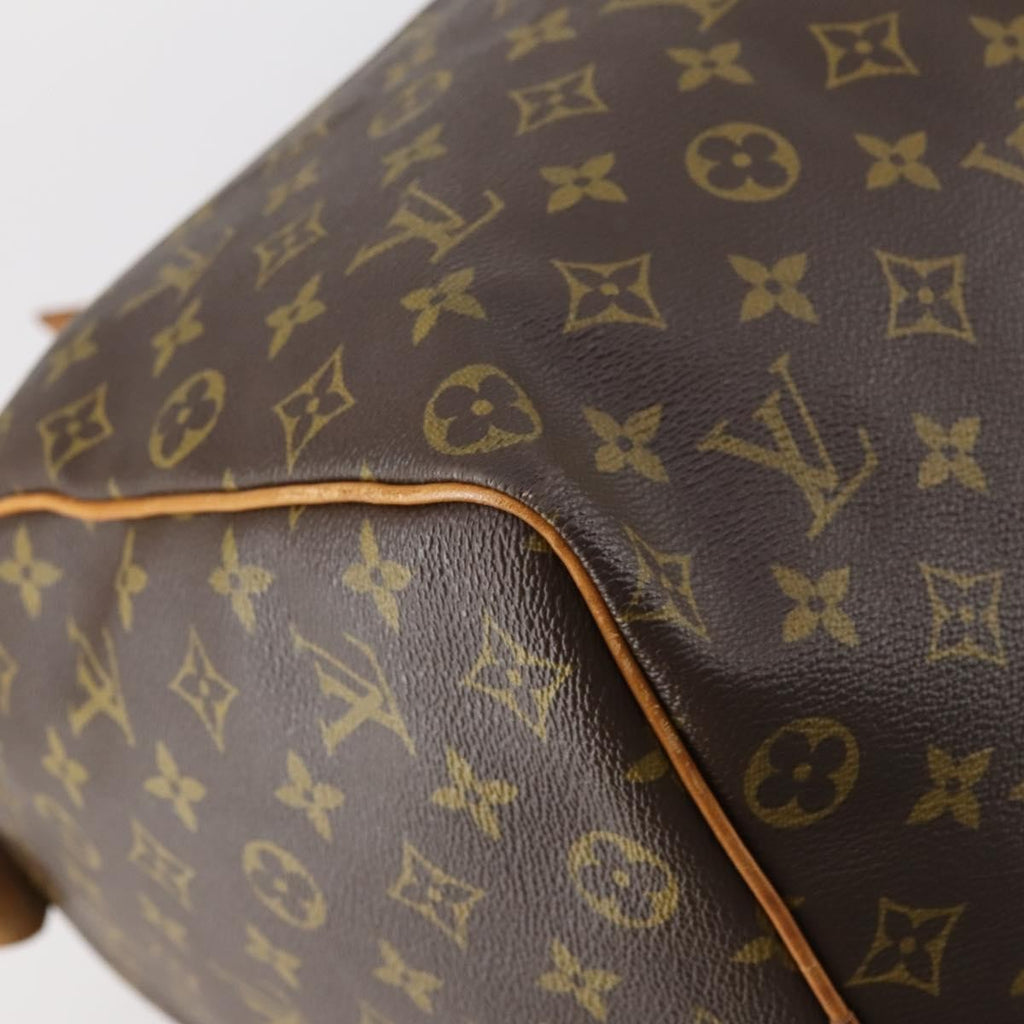 Louis Vuitton Keepall Bag Monogram Canvas Brown Canvas Travel Bag Bag (Pre-Owned)