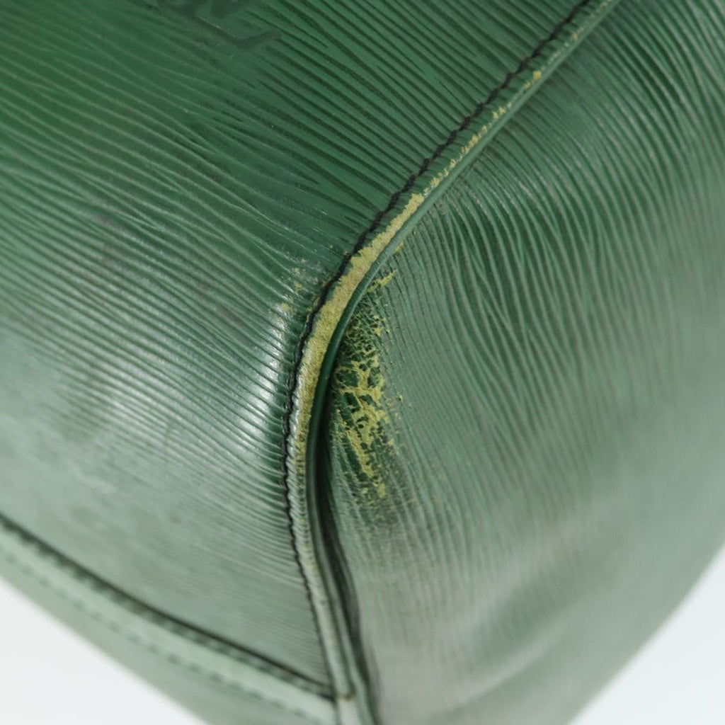 Louis Vuitton Keepall Bag Epi Leather Green Leather Travel Bag Bag (Pre-Owned)