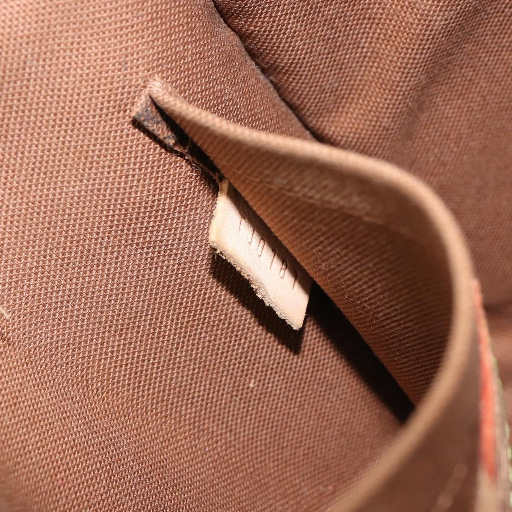 Louis Vuitton Sologne Handbag Monogram Canvas Brown Canvas Shoulder Bag Bag (Pre-Owned)