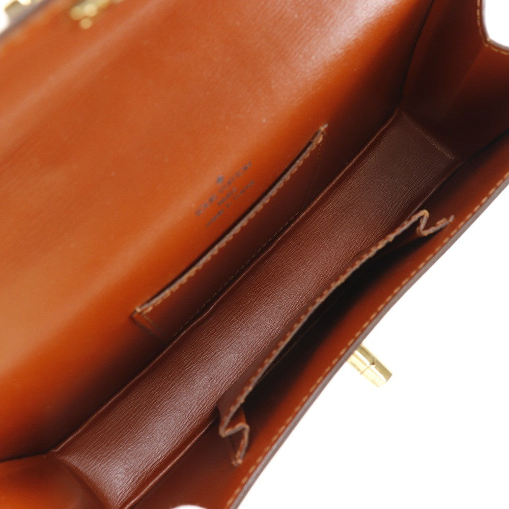 Louis Vuitton Prebourg Shoulder Bag Epi Leather Brown Leather Shoulder Bag Bag (Pre-Owned)