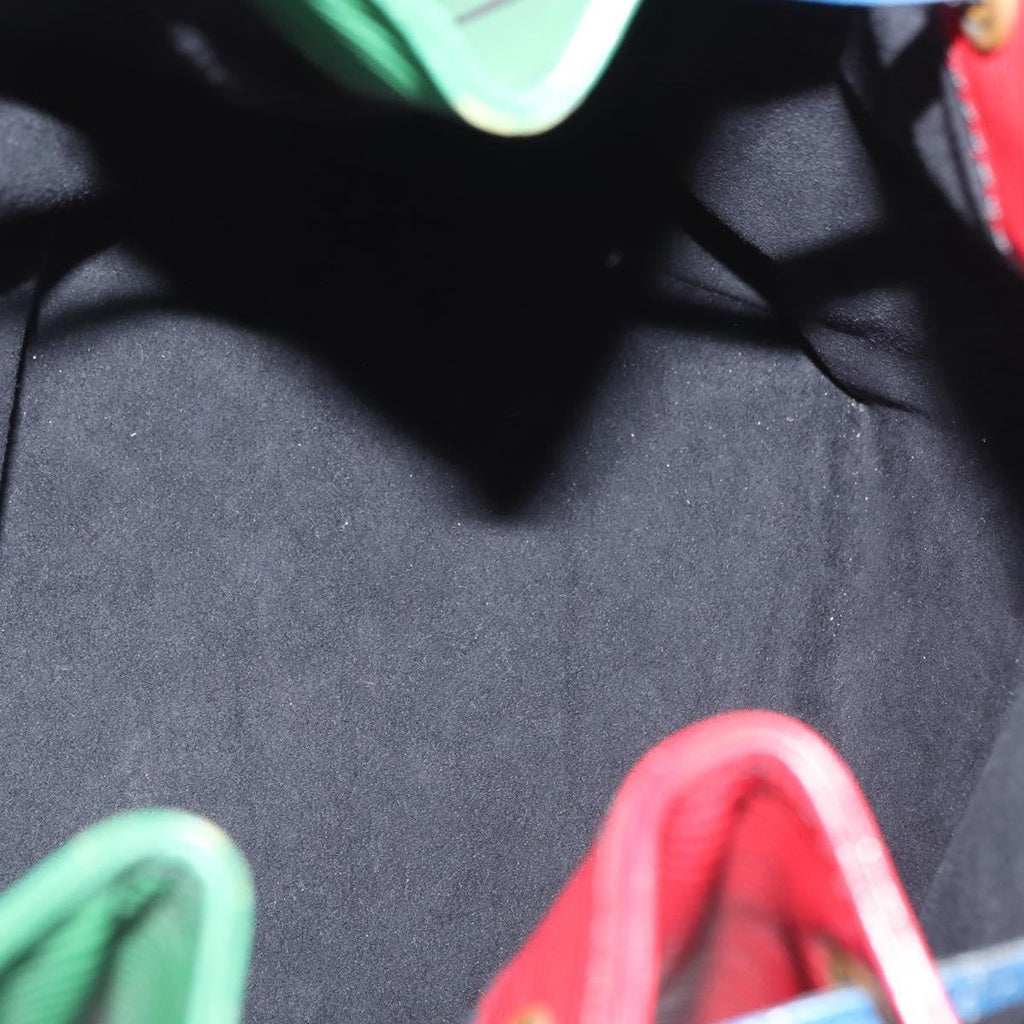 Louis Vuitton Tricolor Petit Noe Nm Handbag Epi Leather Multicolour Leather Shoulder Bag Bag (Pre-Owned)
