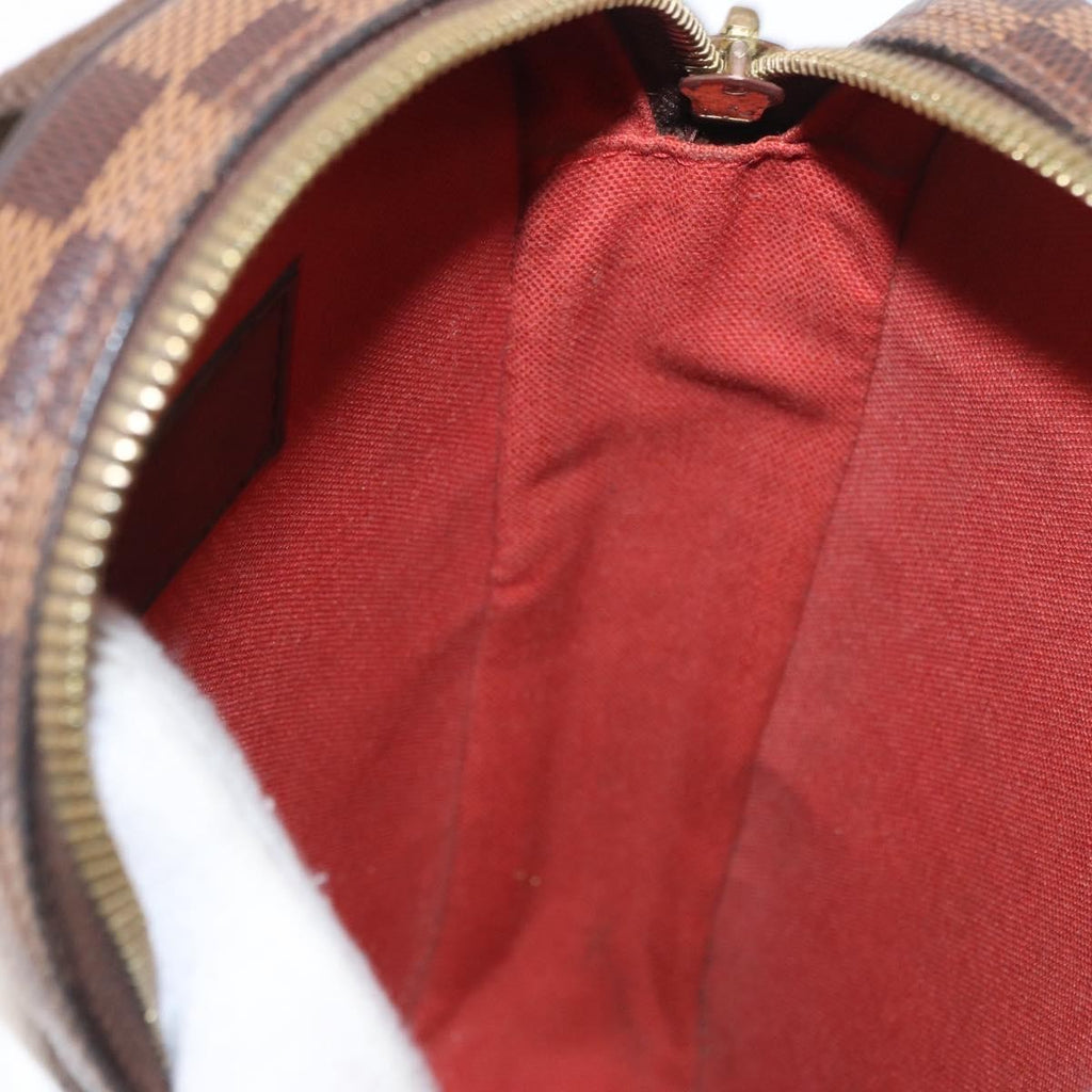 Louis Vuitton Pochette Gange Damier Brown Canvas Clutche & Pouche Bag (Pre-Owned)