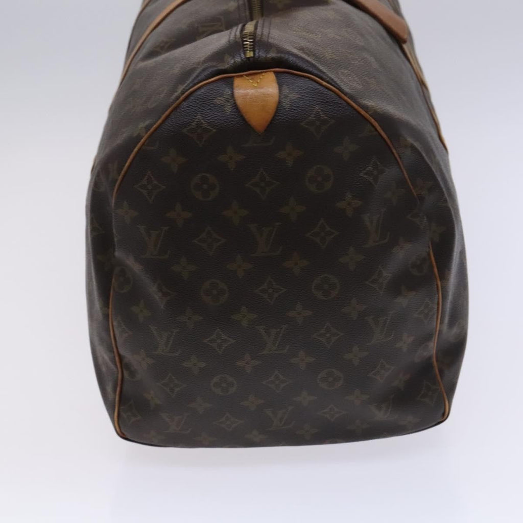 Louis Vuitton Keepall Bag Monogram Canvas Brown Canvas Travel Bag Bag (Pre-Owned)