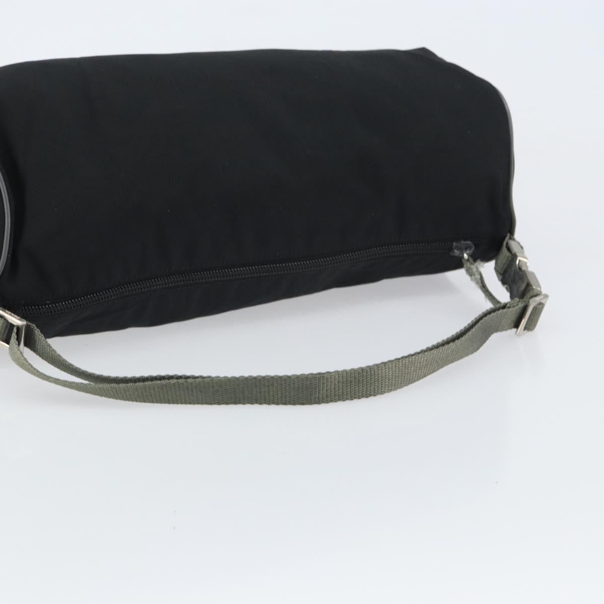 Prada Vintage Sport Shoulder Bag Nylon Black Nylon Shoulder Bag Bag (Pre-Owned)