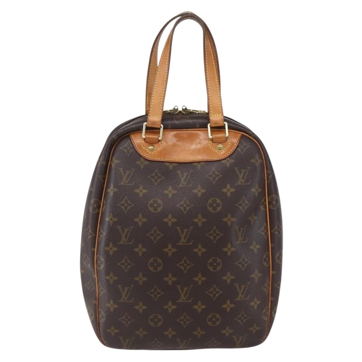 Louis Vuitton Excursion Handbag Monogram Canvas Brown Canvas Handbag (Pre-Owned)