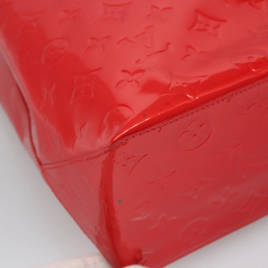 Louis Vuitton Reade Handbag Monogram Vernis Red Patent_Leather Handbag (Pre-Owned)