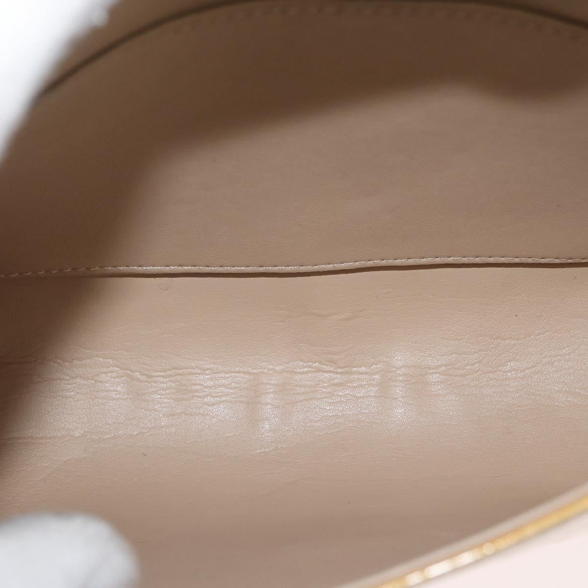 Louis Vuitton Thompson Street Handbag Monogram Vernis Beige Patent_Leather Shoulder Bag Bag (Pre-Owned)