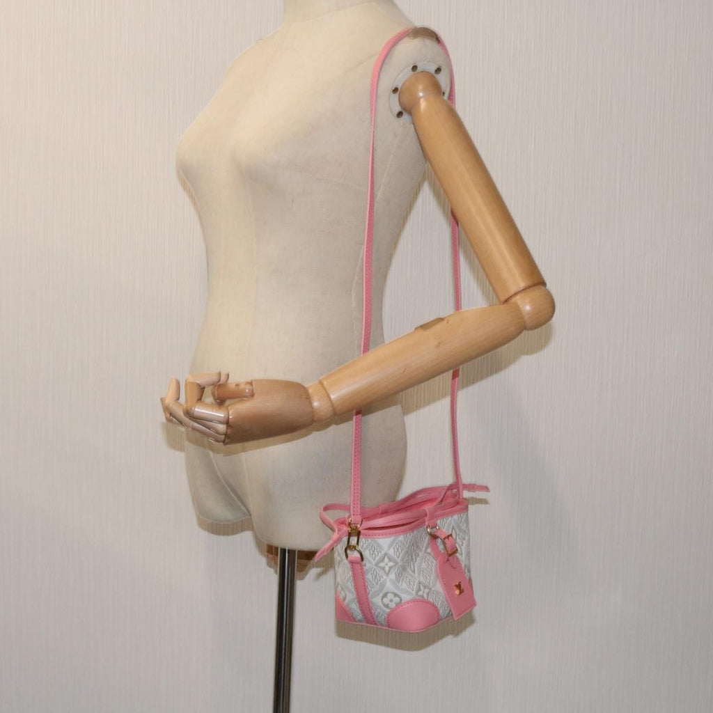Louis Vuitton Noe Purse Limited Edition Since 1854 Monogram Jacquard Pink Canvas Shoulder Bag Bag (Pre-Owned)