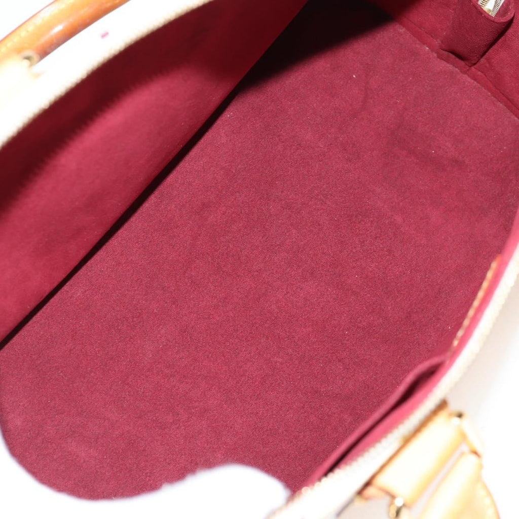 Louis Vuitton Alma Handbag Monogram Multicolor White Canvas Bag (Pre-Owned)