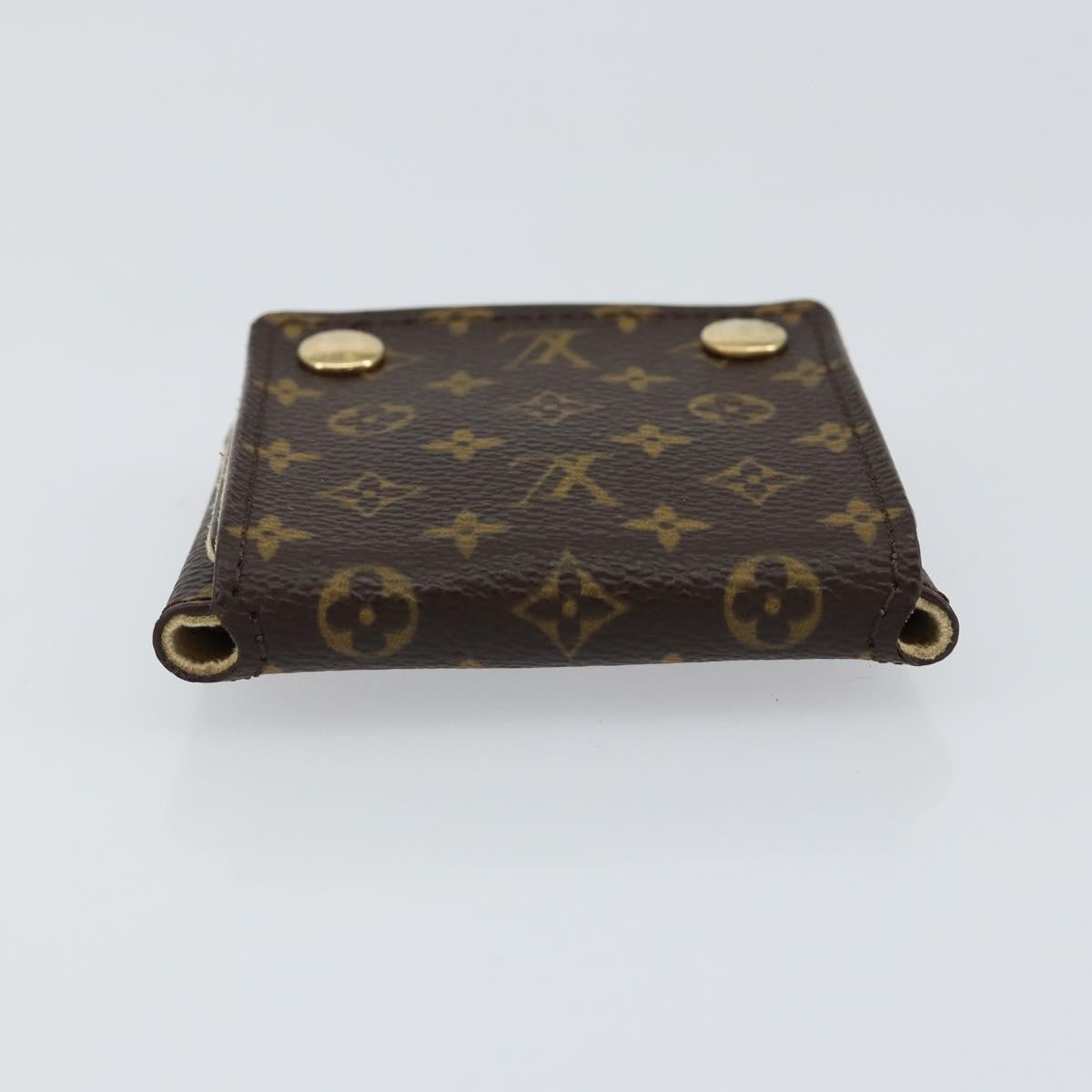 Louis Vuitton Case Jewelry Box Canvas Brown Canvas Wallets Accessory (Pre-Owned)