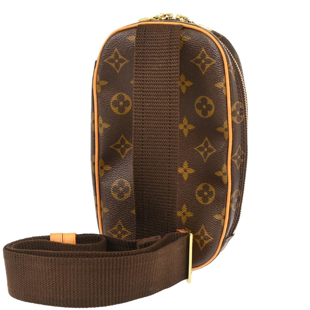 Louis Vuitton Pochette Gange Monogram Canvas Brown Canvas Clutche & Pouche Bag (Pre-Owned)