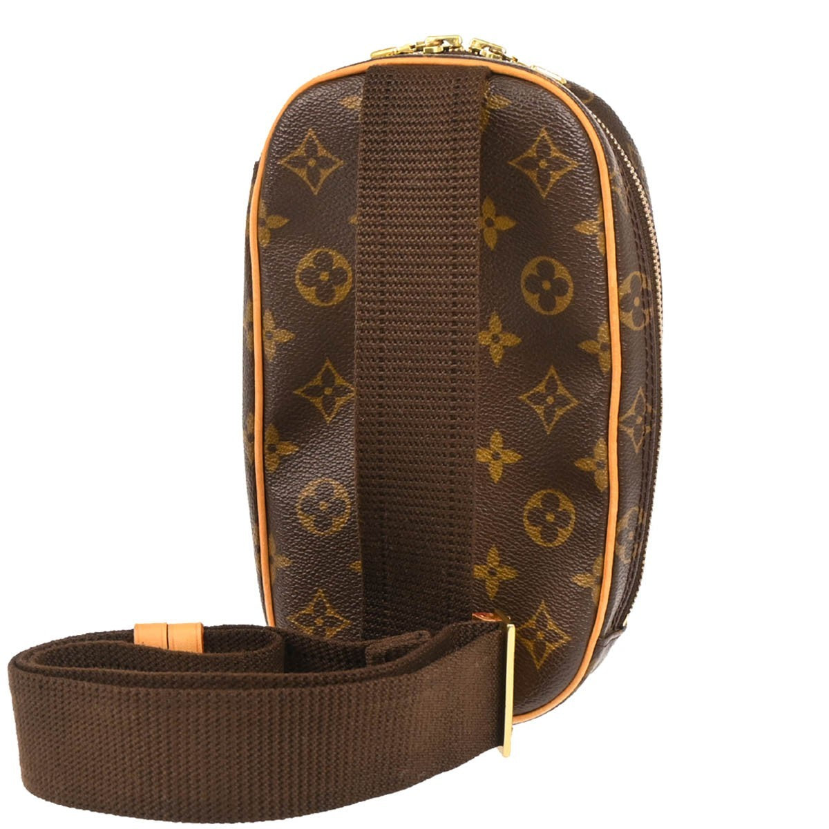 Louis Vuitton Pochette Gange Monogram Canvas Brown Canvas Clutche & Pouche Bag (Pre-Owned)