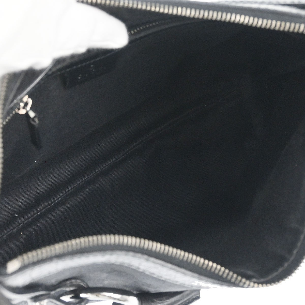 Gucci Vintage Horsebit Shoulder Bag Canvas Black Canvas,Leather Shoulder Bag Bag (Pre-Owned)