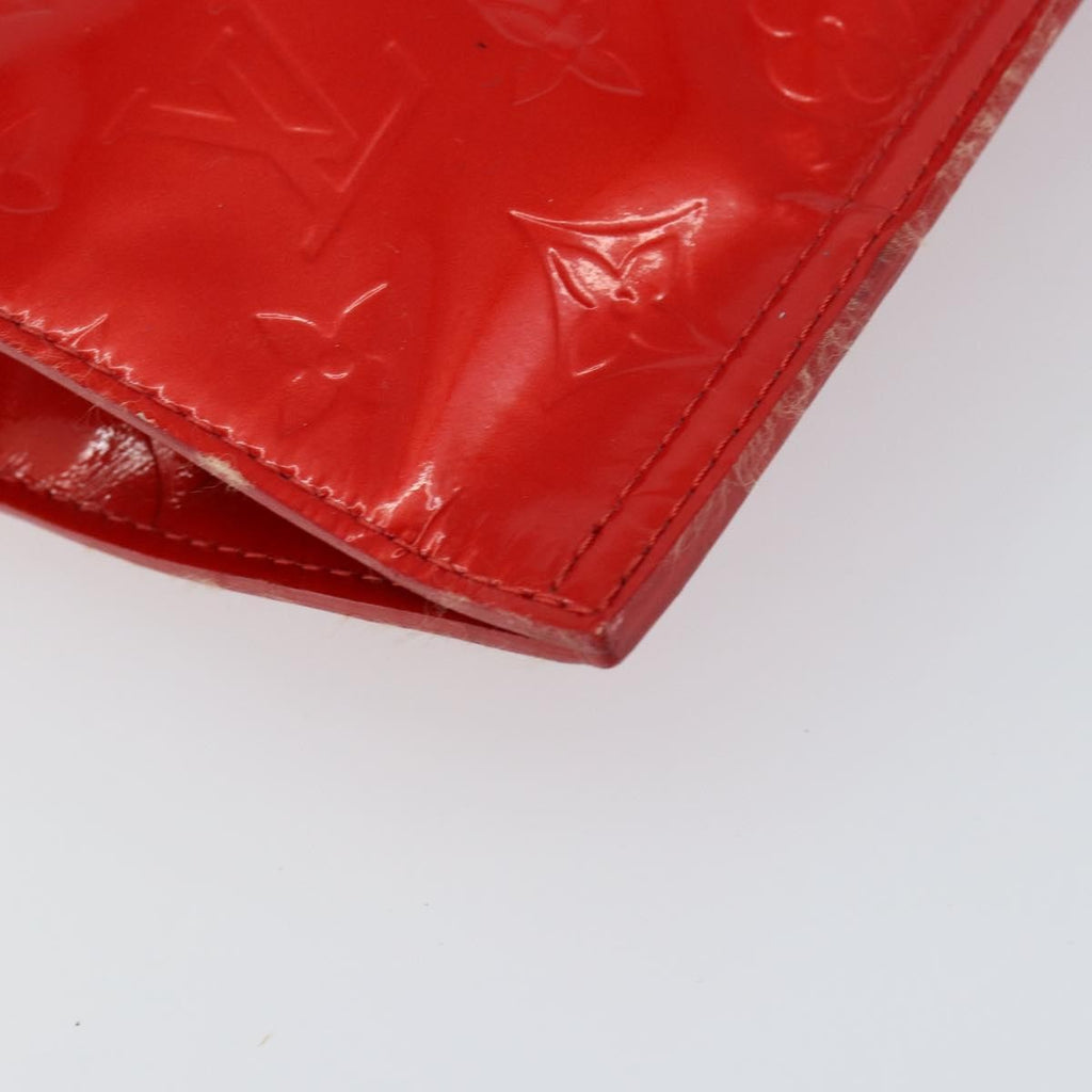 Louis Vuitton Stanton Handbag Monogram Vernis Red Patent_Leather Tote Bag Bag (Pre-Owned)