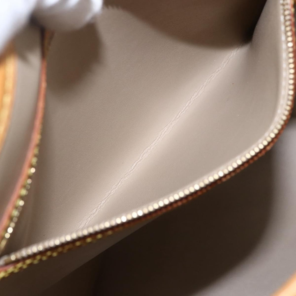 Louis Vuitton Bucket Bag Monogram Vernis Beige Patent_Leather Shoulder Bag Bag (Pre-Owned)