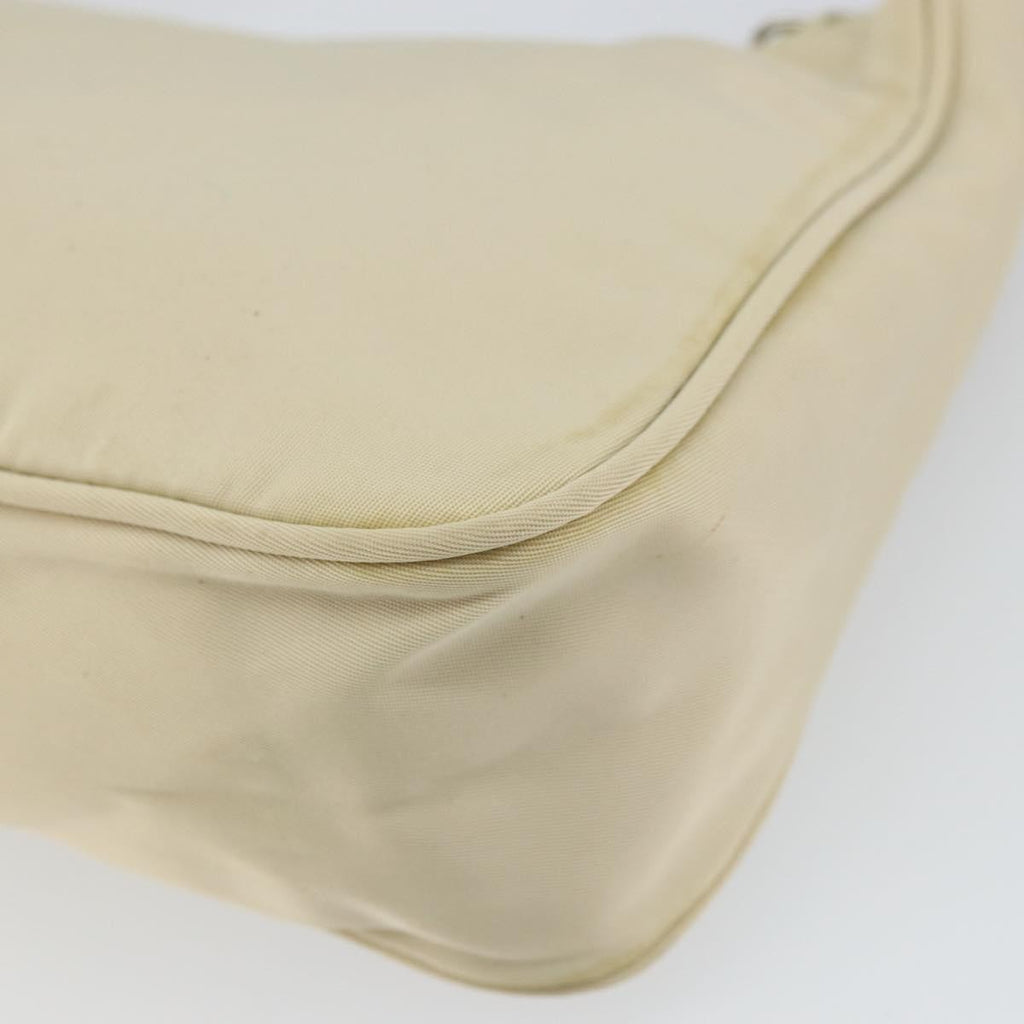 Prada Re-Edition 2000 Hobo Tessuto Silver Nylon Handbag (Pre-Owned)