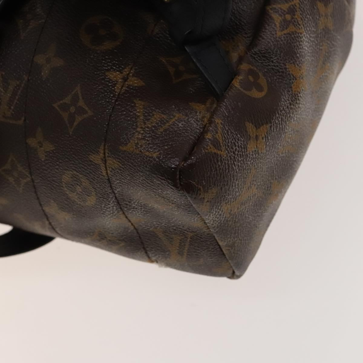 Louis Vuitton Palm Springs Backpack Monogram Canvas Brown Canvas Backpack Bag (Pre-Owned)