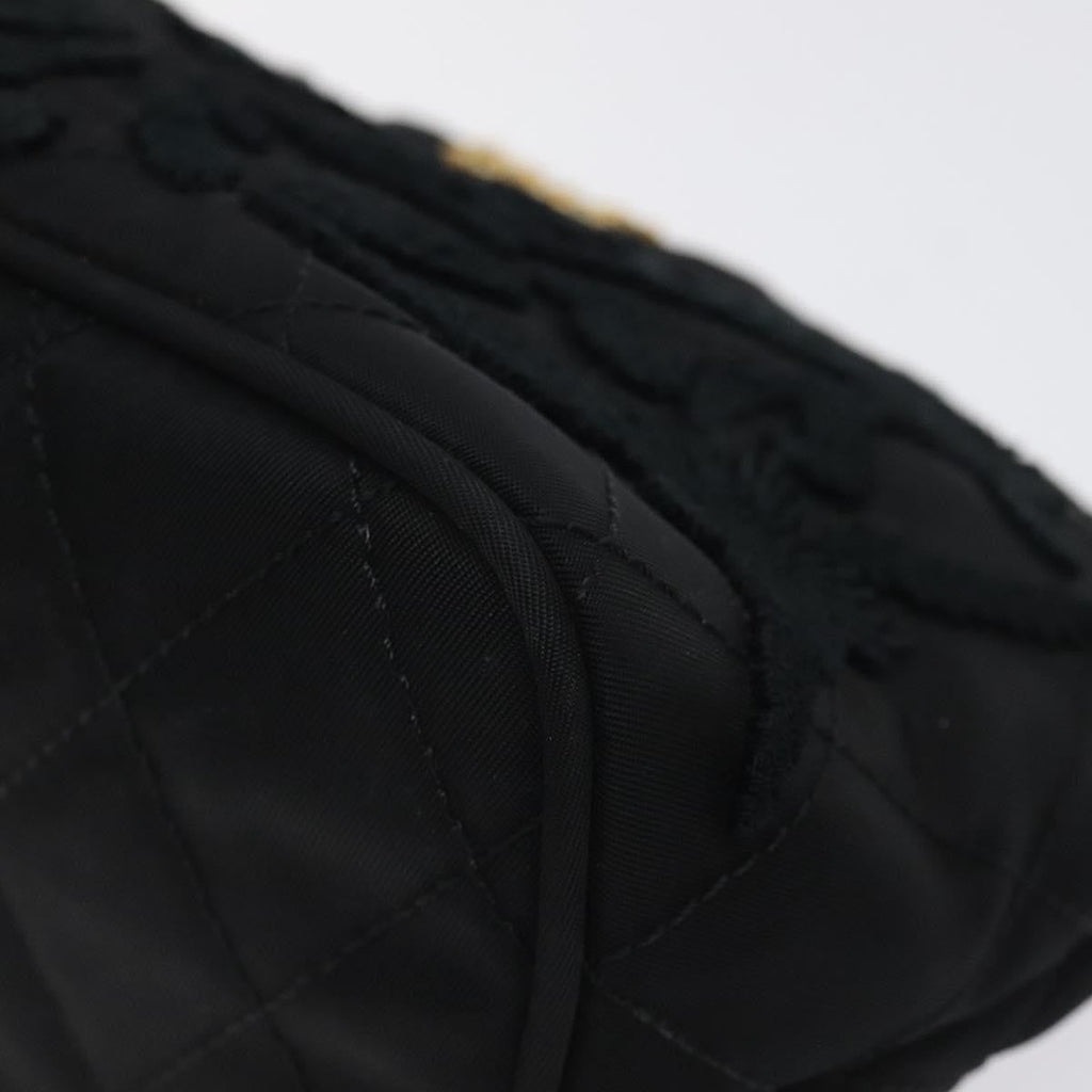 Prada Vintage Pouch Tessuto Gold Nylon Clutche & Pouche Bag (Pre-Owned)