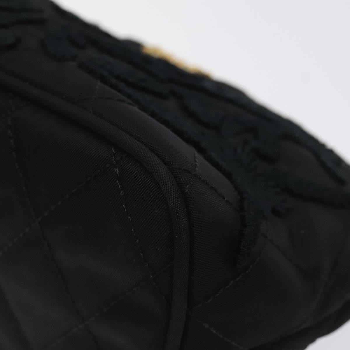 Prada Vintage Pouch Tessuto Gold Nylon Clutche & Pouche Bag (Pre-Owned)