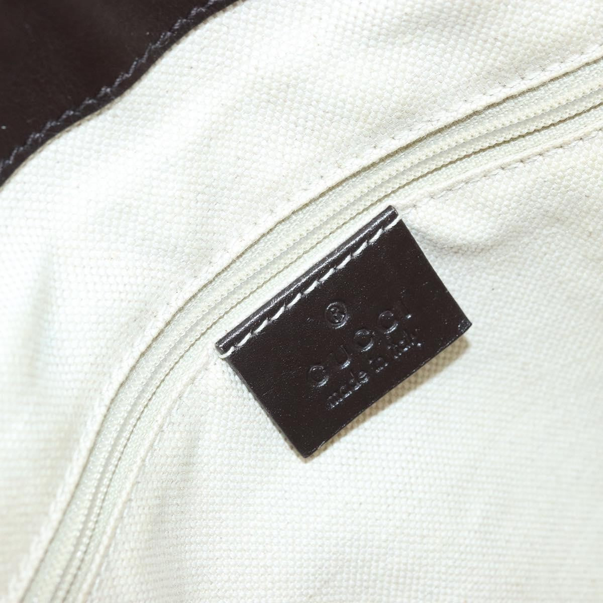 Gucci Sukey Top Handle Satchel Gg Canvas With Leather Beige Canvas Handbag (Pre-Owned)