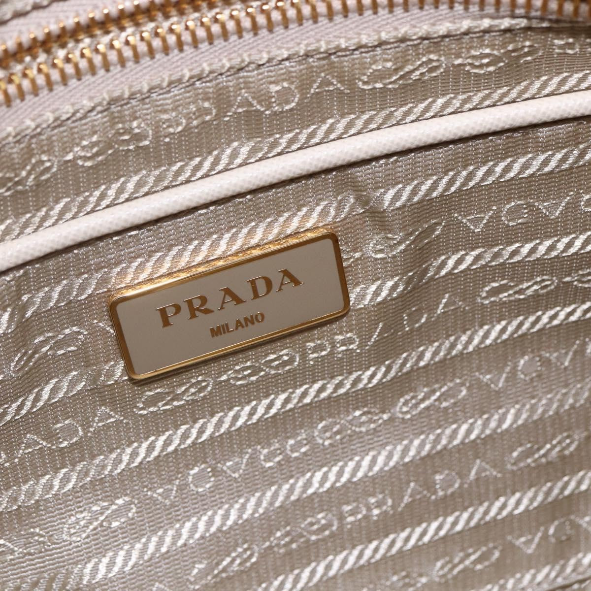 Prada Re-Edition 2005 Shoulder Bag Tessuto Beige Nylon Shoulder Bag Bag (Pre-Owned)