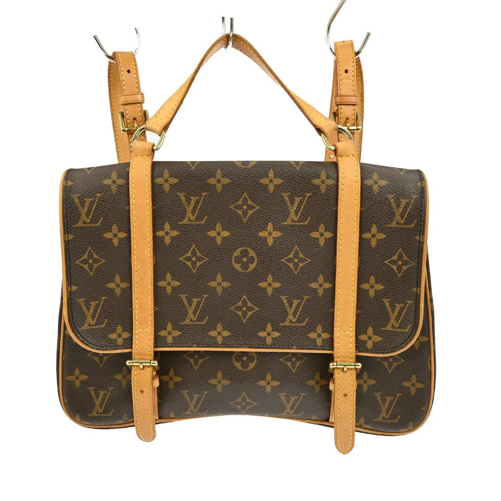 Louis Vuitton Marelle Sac A Dos Backpack Monogram Canvas Brown Canvas Backpack Bag (Pre-Owned)