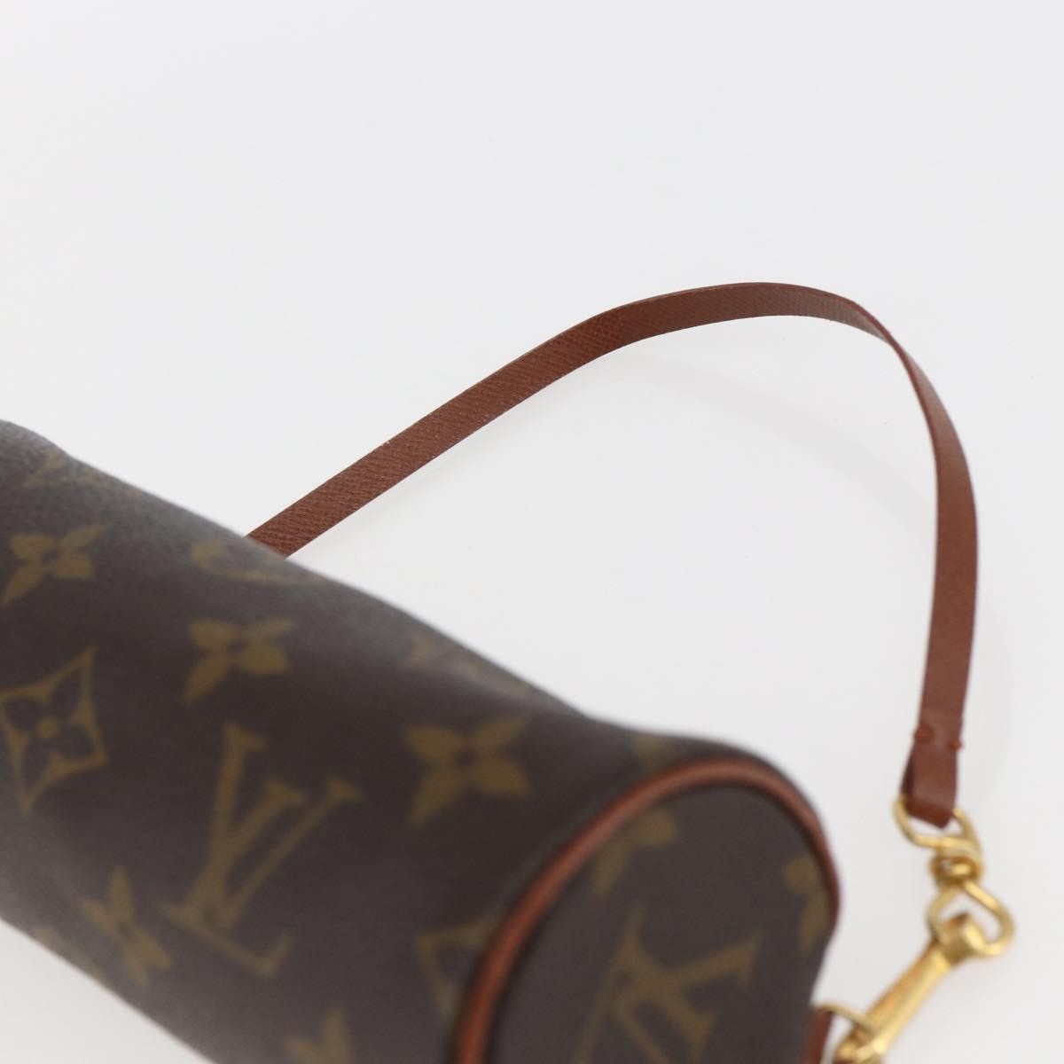 Louis Vuitton Papillon Pochette Monogram Canvas Brown Canvas Clutche & Pouche Bag (Pre-Owned)