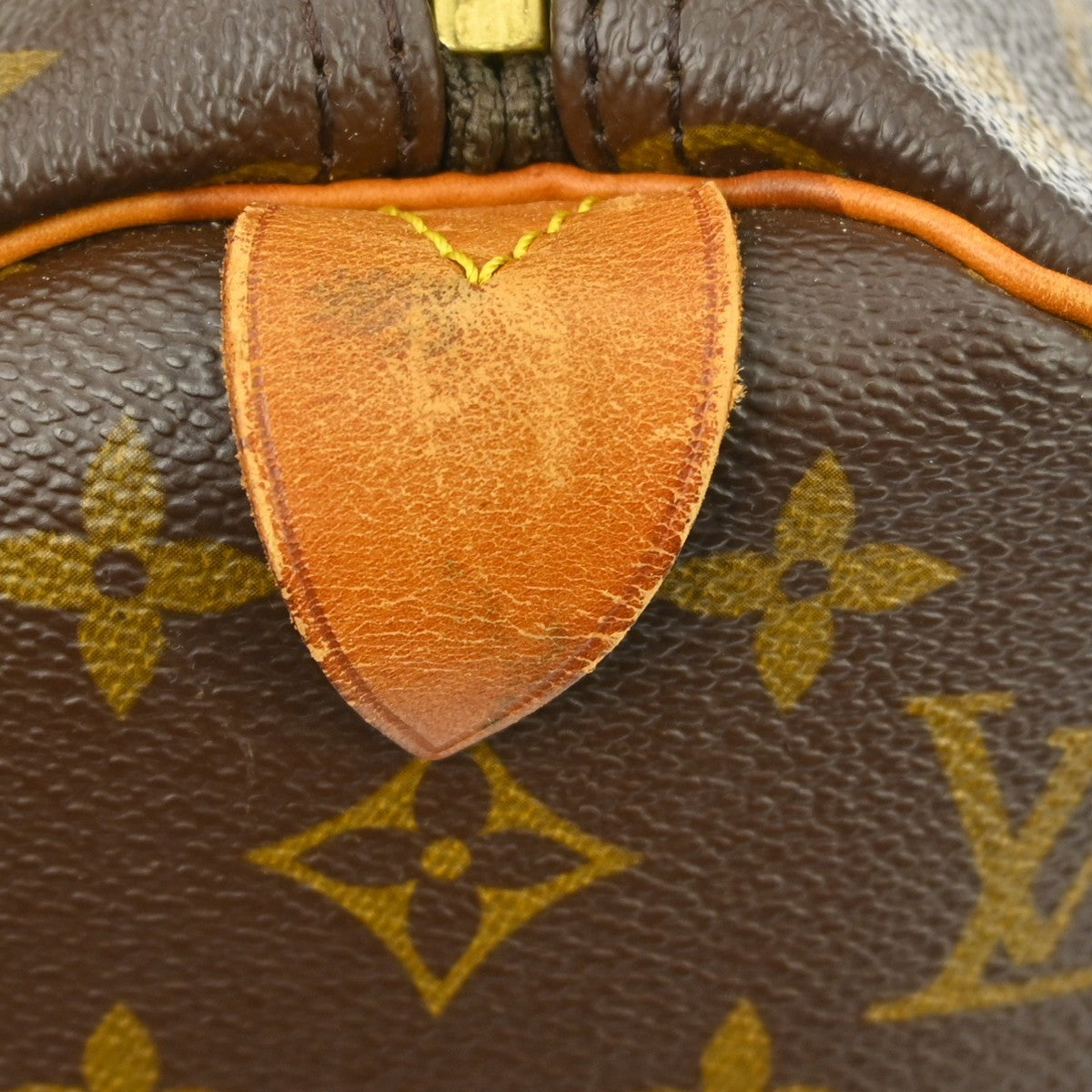 Louis Vuitton Keepall Bag Monogram Canvas Brown Canvas Travel Bag Bag (Pre-Owned)