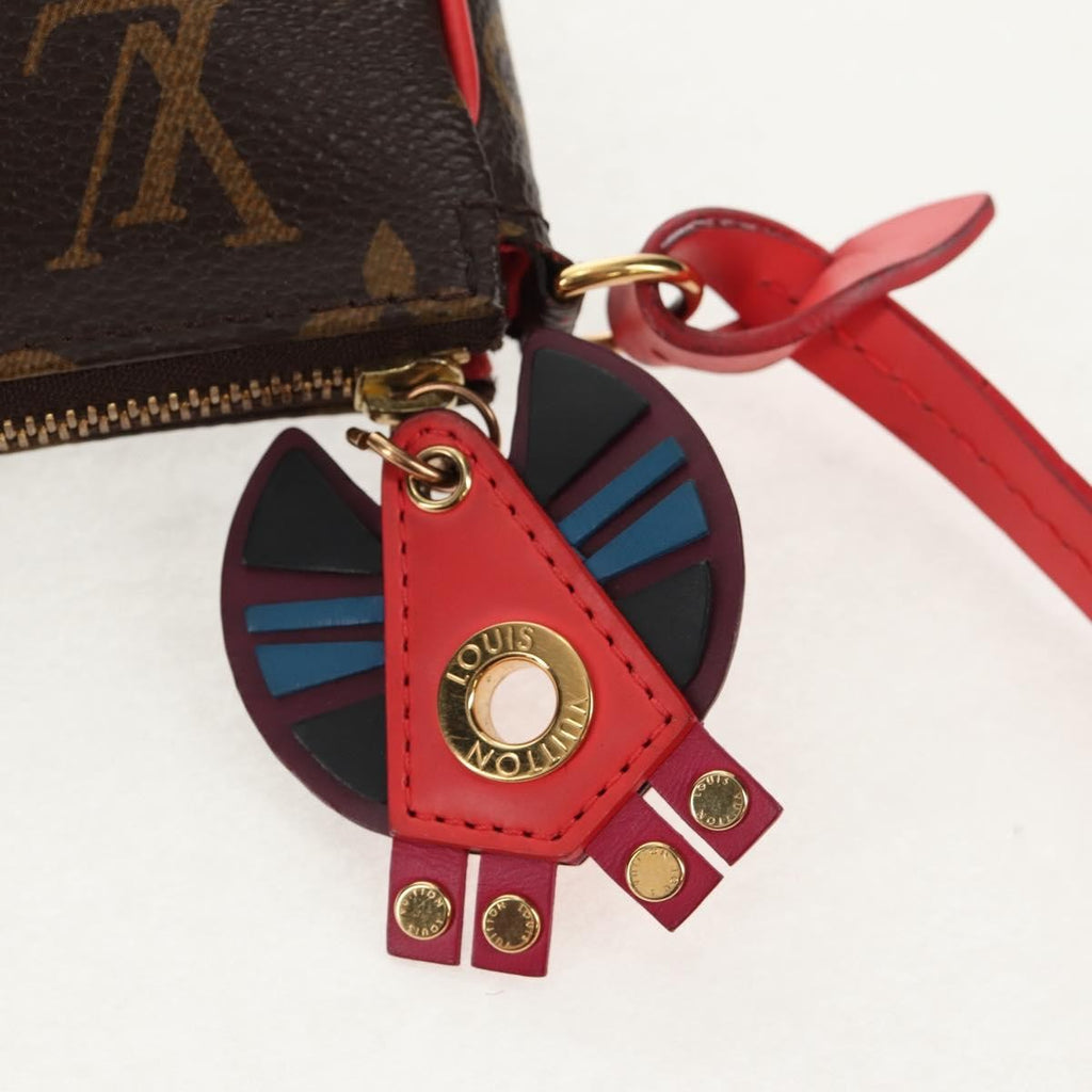 Louis Vuitton Pochette Accessoires Nm Limited Edition Totem Monogram Canvas Brown Canvas Clutche & Pouche Bag (Pre-Owned)
