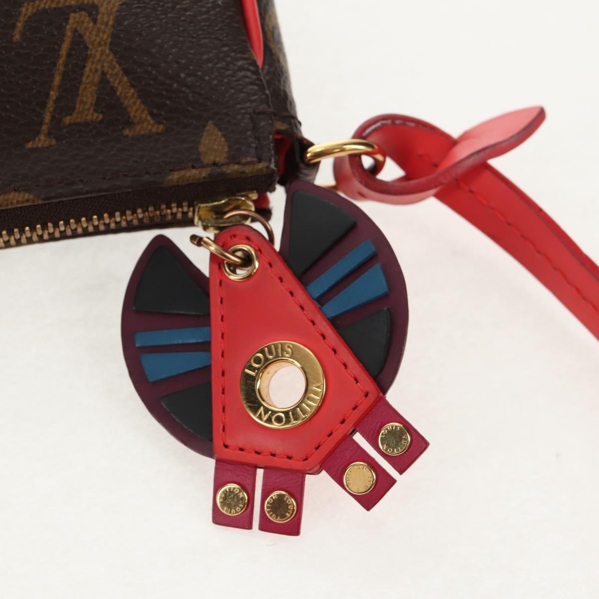 Louis Vuitton Pochette Accessoires Nm Limited Edition Totem Monogram Canvas Brown Canvas Clutche & Pouche Bag (Pre-Owned)