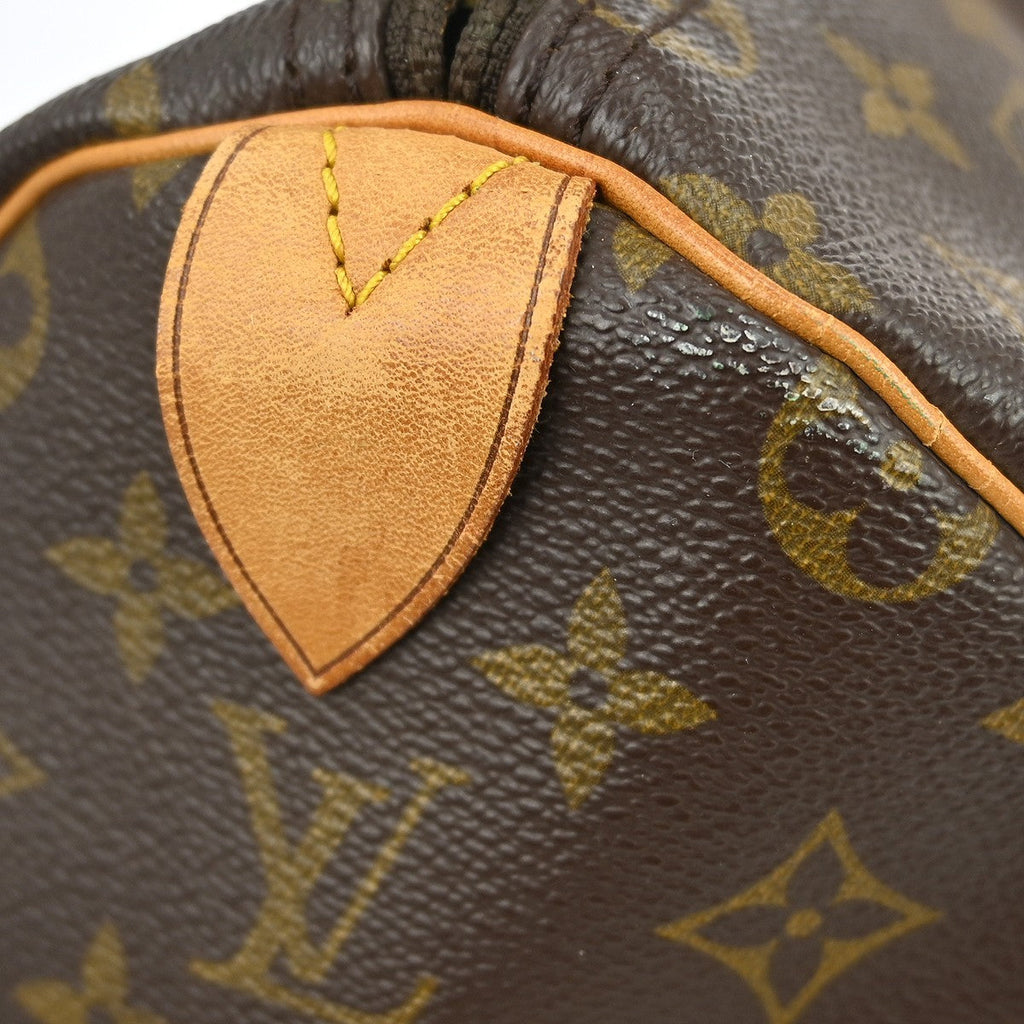Louis Vuitton Keepall Bag Monogram Canvas Brown Canvas Travel Bag Bag (Pre-Owned)