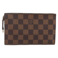 Louis Vuitton Marais Bucket Zip Pouch Damier Brown Canvas Clutche & Pouche Bag (Pre-Owned)