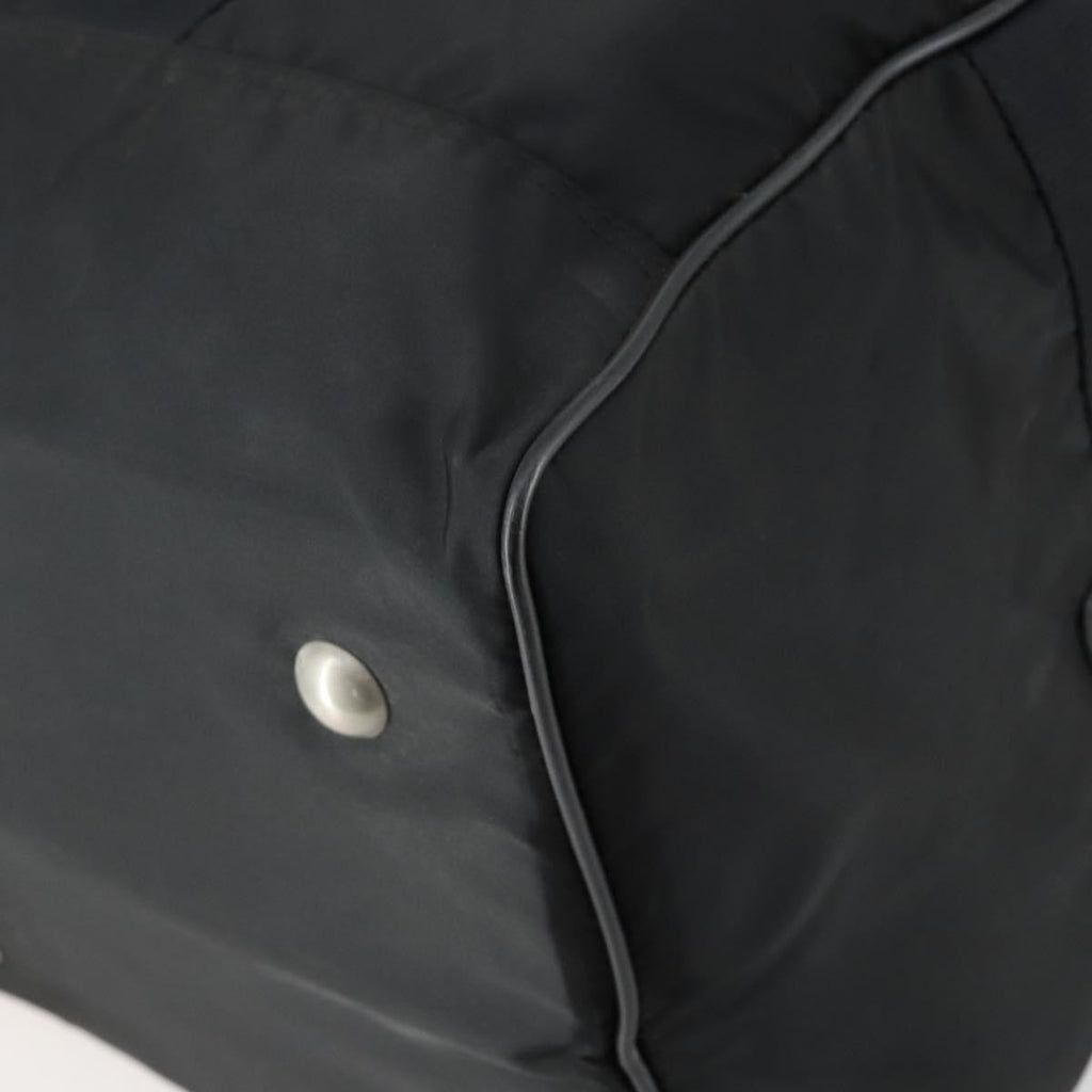 Prada Convertible Weekender Bag Tessuto Black Nylon Travel Bag Bag (Pre-Owned)