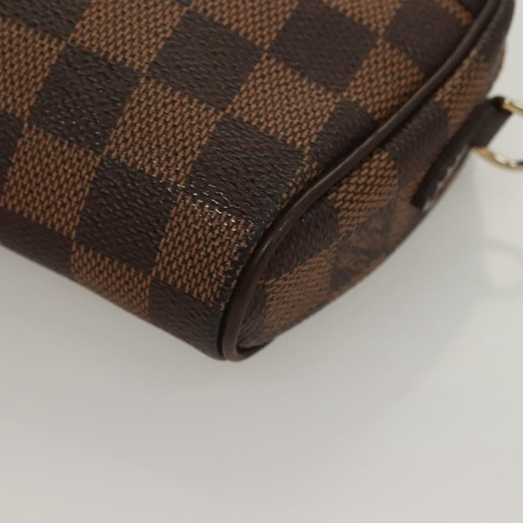 Louis Vuitton Ipanema Handbag Damier Brown Canvas Shoulder Bag Bag (Pre-Owned)