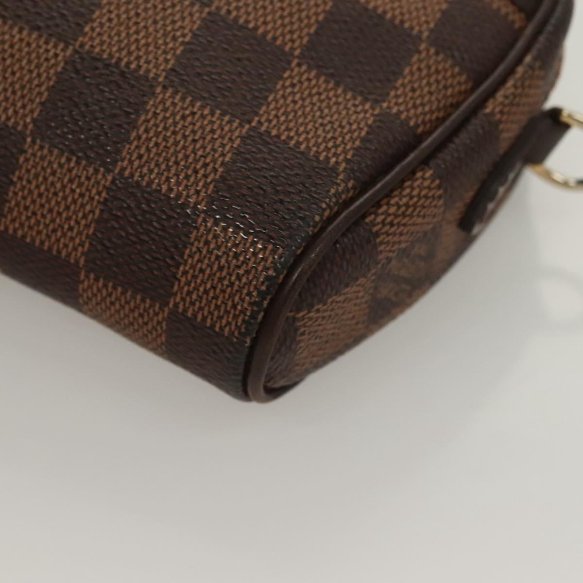 Louis Vuitton Ipanema Handbag Damier Brown Canvas Shoulder Bag Bag (Pre-Owned)