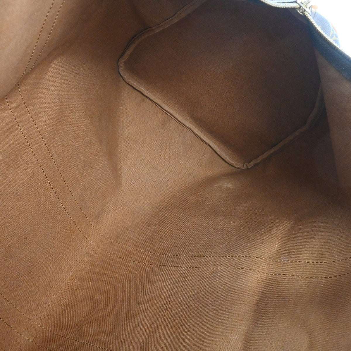 Louis Vuitton Keepall Bag Monogram Canvas Brown Canvas Travel Bag Bag (Pre-Owned)