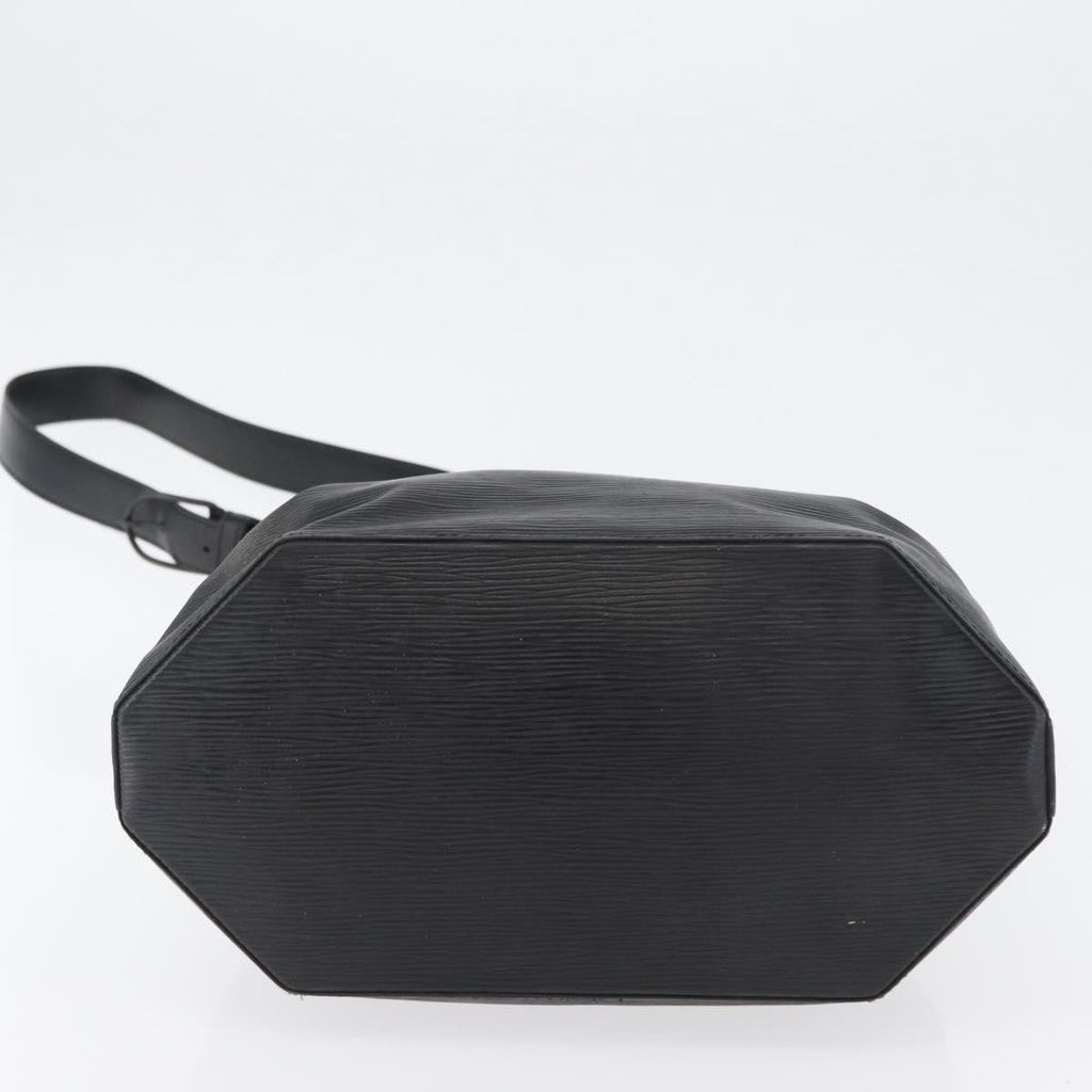 Louis Vuitton Vintage Sac D'epaule Handbag Epi Leather Black Leather Shoulder Bag Bag (Pre-Owned)