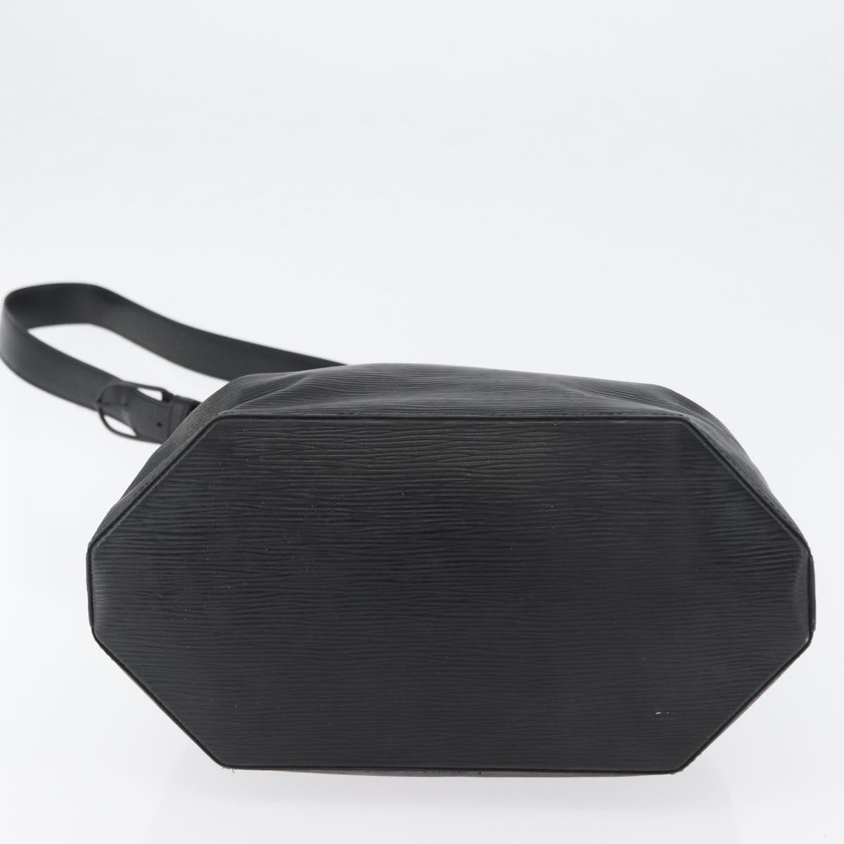 Louis Vuitton Vintage Sac D'epaule Handbag Epi Leather Black Leather Shoulder Bag Bag (Pre-Owned)