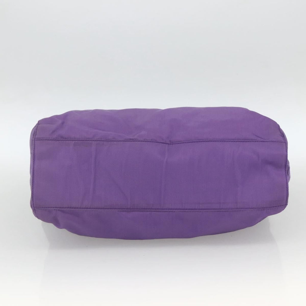 Prada Vintage Shoulder Bag Tessuto Purple Nylon Shoulder Bag Bag (Pre-Owned)